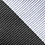 Silver Microfiber Silver & Black Stripe Self-Tie Bow Tie